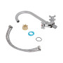 Змішувач для кухні Lidz Lamb 278F двохвентильний LDLAM278FCRM35071 Chrome