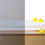 Lidz 4мм фіксоване скло тоноване Gray ŁATWA SC90x90.HIGH.GR