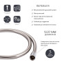 Шланг для ручного душу Qtap Hadice 1200 мм QTHADPVC120C Chrome