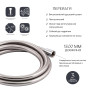 Шланг для ручного душу Qtap Hadice 2000 мм QTHADPVC200C Chrome