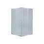 Lidz 4мм скляні двері матові Frost WAWEL SC80x80.LOW.FR