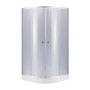 Lidz 4мм фіксоване скло тоноване Gray ŁATWA SC90x90.LOW.GR