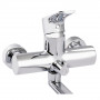 Змішувач для ванни Qtap Flaja з поворотним виливом QTFLA3210102GC Chrome