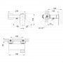 Змішувач для душу Qtap Lodenice QTLOD4031102C Chrome