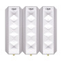 Диспенсер для мила Qtap Pohodli потрійний QTDM350CP3 Chrome (Dávkovač)