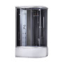 Lidz 4мм основне фіксоване скло тоноване Gray TANI SBM120x80L.HIGH.GR
