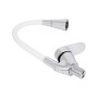 Змішувач для кухні Lidz Tani 008F3 з гнучким виливом (k40) LDTAN008F3WCR37037 White / Chrome