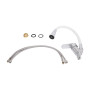 Змішувач для кухні Lidz Tani 008F3 з гнучким виливом (k40) LDTAN008F3WCR37037 White / Chrome