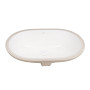 Раковина Qtap Stork 585x395x195 White з донним клапаном QT15116030W