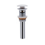 Раковина для підлоги моноблок Qtap Crow 450x435x835 White з донним клапаном QT0511G315W
