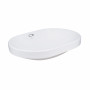 Раковина Qtap Leo 590x400x170 White з донним клапаном QT11114028W