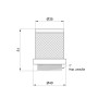Сітка зворотного клапана Thermo Alliance Standart 1" SD245W25