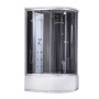 Lidz 4мм скляні двері тоновані Gray TANI SBM120x80L.HIGH.GR