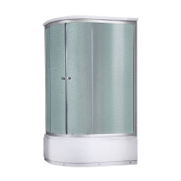 Lidz 4мм мале фіксоване скло матове праве Frost TANI SBM120x80R.HIGH.FR