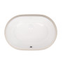 Раковина Qtap Stork 585x395x195 White з донним клапаном QT15116030W
