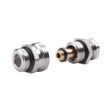 Кран регулювальний SD Forte 1/2"х3/4" для колектора SF013