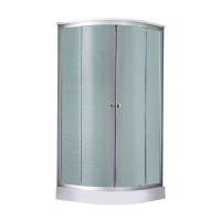 Lidz 4мм фіксоване скло матове Frost TANI SB90x90.LOW.FR