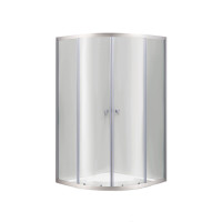Lidz 4мм скляні двері прозорі ŁATWA SC80x80.HIGH.TR
