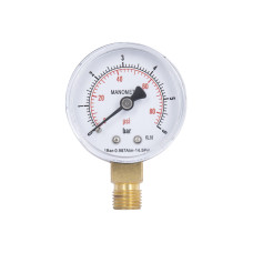 Манометр Thermo Alliance Standart 50 мм 1/4", нижнє підмикання SD1706B