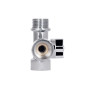 Кран приладовий кульовий Thermo Alliance Standart 1/2"х3/4"х1/2" ЗЗВ SD186W152015