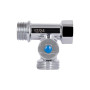 Кран приладовий кульовий Thermo Alliance Standart 1/2"х3/4"х1/2" ЗЗВ SD186W152015