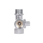 Кран приладовий кульовий Thermo Alliance Standart 1/2"х3/4"х1/2" ЗЗВ SD186W152015