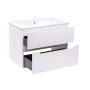 Комплект Qtap Scorpio 810х585х460 White тумба підвісна + раковина урізна QT1472TPВ8013080CW