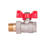 Кран кульовий "Американка" Thermo Alliance Standart прямий 1/2" ВЗ SD220W15