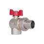 Кран кульовий "Американка" Thermo Alliance Standart кутовий 3/4" ВЗ SD222W20