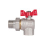 Кран кульовий "Американка" Thermo Alliance Standart кутовий 3/4" ВЗ SD222W20