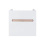 Тумба підвісна Qtap Virgo 600х580х437 White/Whitish oak QT1874TPА601W