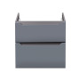 Тумба підвісна Qtap Scorpio 605х585х460 Graphite QT1474TPВ602G