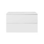 Тумба підвісна Qtap Tern 800х476х469 White зі стільницею QT1779TPL801W