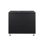 Тумба підлогова Qtap Tern 800х476х469 Matt black зі стільницею QT1780TNL802MB