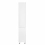 Пенал підлоговий Qtap Scorpio 350х1900х300 White з кошиком для білизни QT1475PN1901KRW