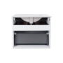 Комплект Qtap Virgo 700х580х437 White/Whitish oak тумба підвісна + раковина урізна QT1872TPА7013070CW