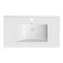Комплект Qtap Virgo 800х580х437 White/Whitish oak тумба підвісна + раковина урізна QT1872TPА8013080CW