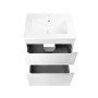 Комплект Qtap Scorpio 605х825х460 White тумба підлогова + раковина урізна QT1471TNВ6013060CW