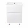 Комплект Qtap Scorpio 605х825х460 White тумба підлогова + раковина урізна QT1471TNВ6013060CW