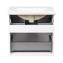 Комплект Qtap Scorpio 710х585х460 White тумба підвісна + раковина урізна QT1472TPВ7013070CW