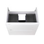 Комплект Qtap Scorpio 710х585х460 White тумба підвісна + раковина урізна QT1472TPВ7013070CW