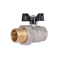 Кран кульовий "Американка" Thermo Alliance Base прямий 1/2" ВЗ SD221W15