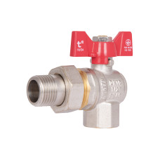 Кран кульовий "Американка" Thermo Alliance Standart кутовий 1/2" ВЗ SD222W15