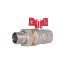 Кран кульовий "Американка" Thermo Alliance Standart прямий 3/4" ВЗ SD220W20