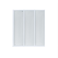 Штора на ванну Qtap Gemini WHI401214RP4 скло Pear 4 мм, 120x140 см
