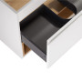Тумба підвісна Qtap Robin 800х580х437 White/Whitish oak QT1374TPВ8001WWO