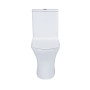 Унітаз-компакт Qtap Presto безобідковий з сідінням Soft-close QT24221217AW