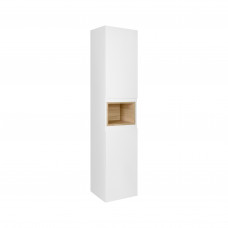 Пенал підвісний Qtap Robin 350х1650х316 White/Whitish oak QT1376PP1651RWWO