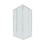 Душова кабіна Qtap Pisces CRM107-9SP5 75-90x75-90 см, скло Pear 5 мм без піддона