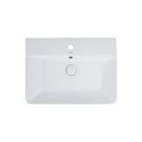 Раковина Qtap Virgo 600x420x140 White з донним клапаном QT18112253W